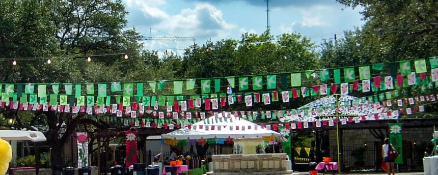 each day holy flags by sandy spieler