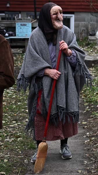 La Befana joined the Open House festivities! photo: August Schwerdfeger